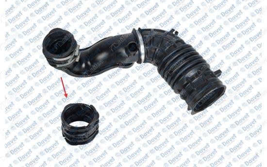 NIFEA 19517 Hava Filtre Hortumu Plastik Boru Haric Ok Ile Gosterilen Kucuk Hortum Ford Transit V362 V363 14> 18